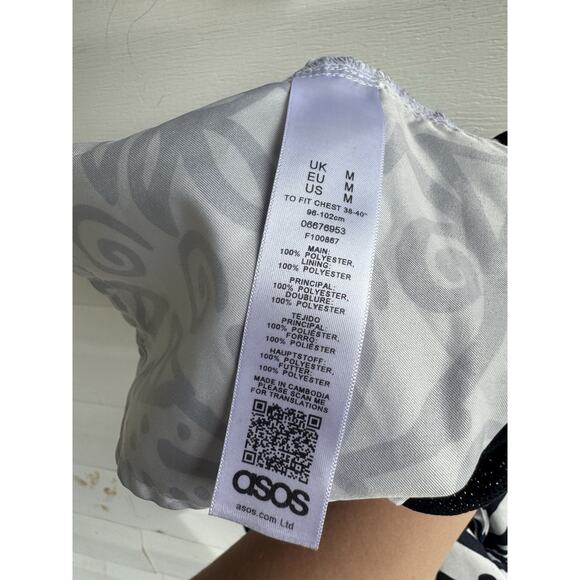 ASOS Men’s Swim Trunks Aztec Beach Mayan Theme Size Medium Shortie - Picture 10 of 12